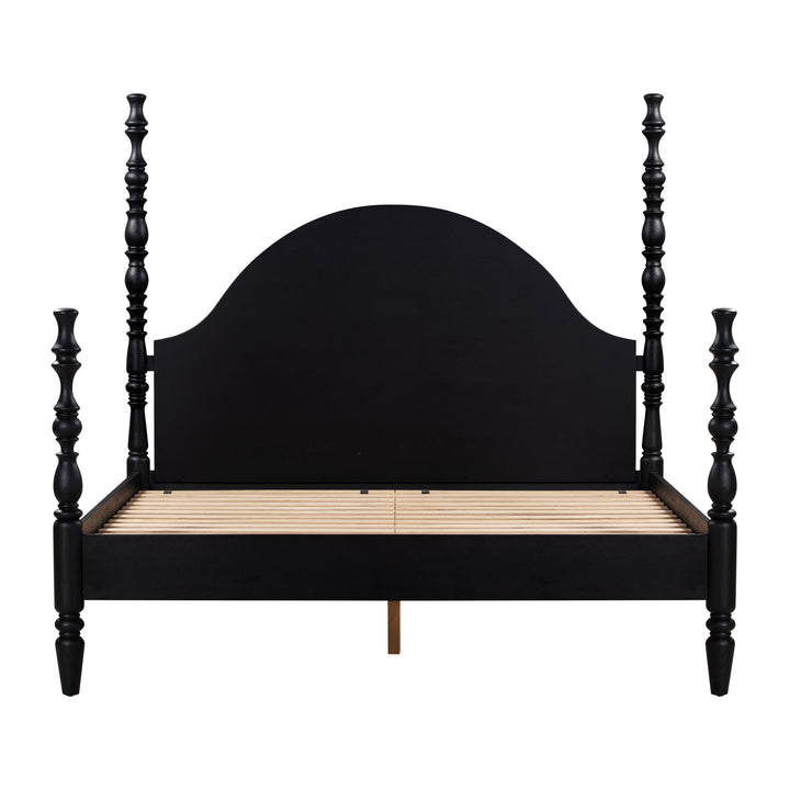 Rosalie Black Ash Bed - King