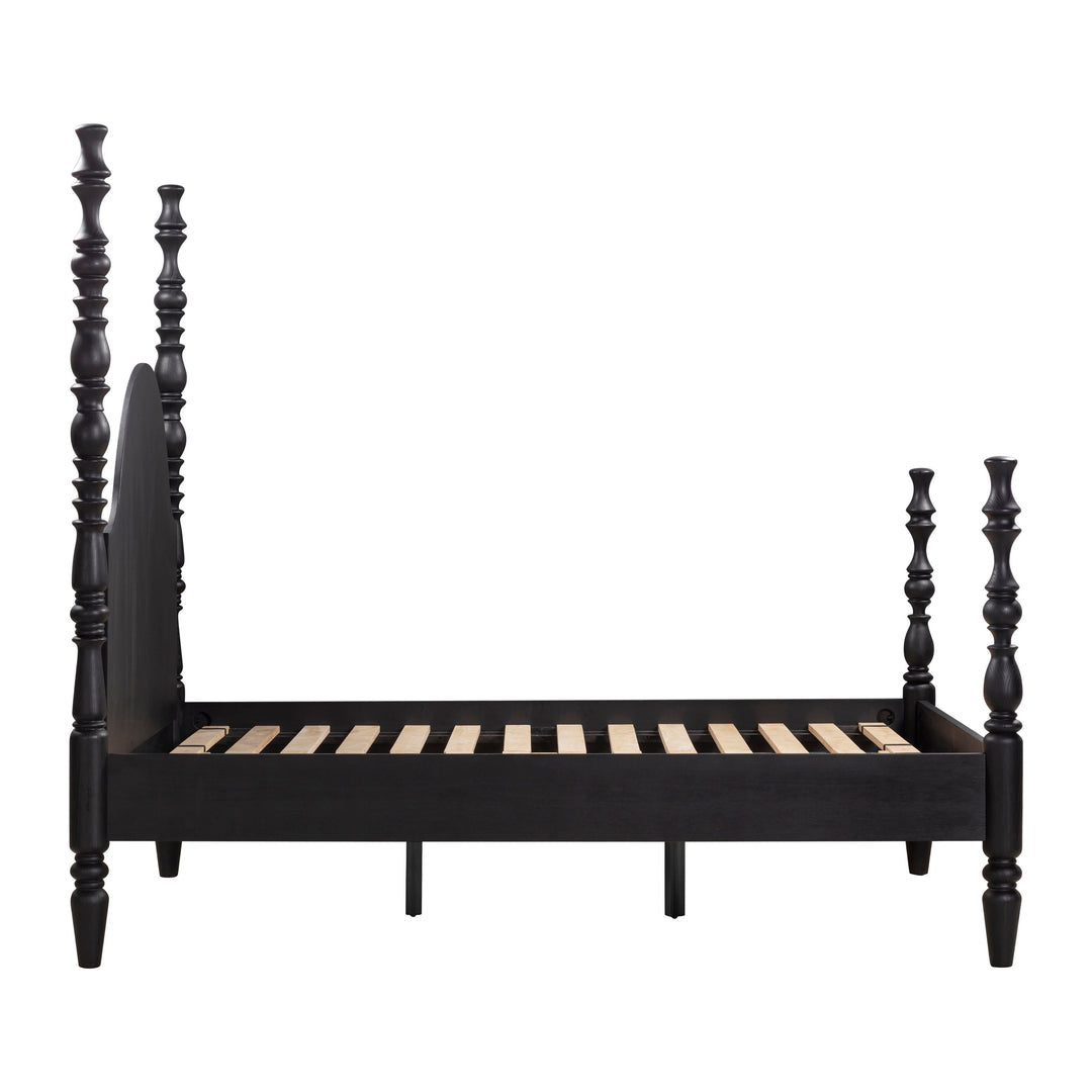 Rosalie Black Ash Bed - King