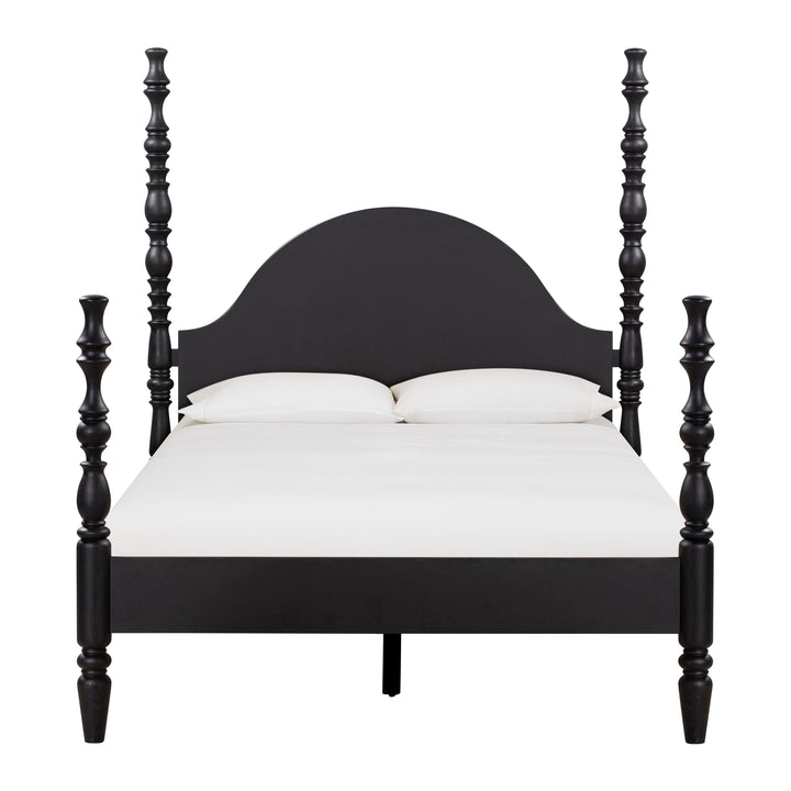 Rosalie Black Ash Bed - Queen