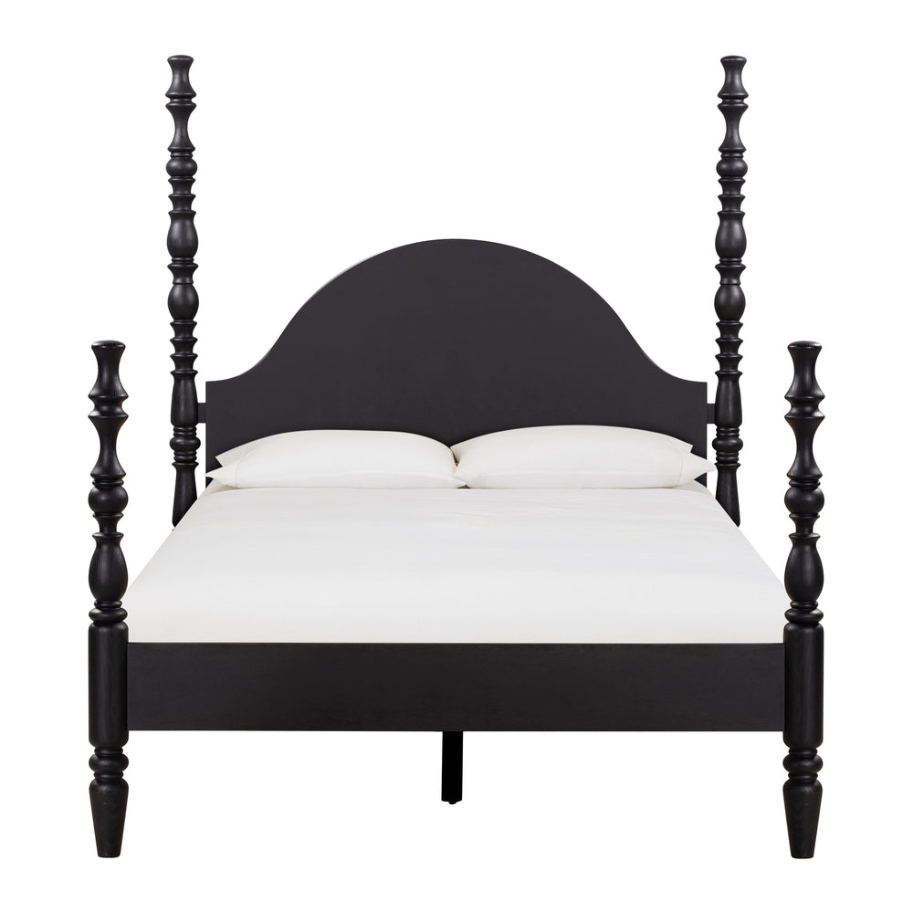 Rosalie Black Ash Bed - Queen
