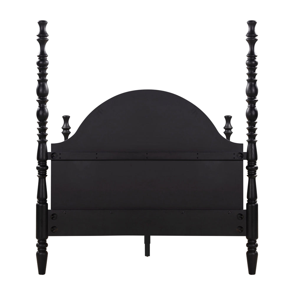 Rosalie Black Ash Bed - Queen