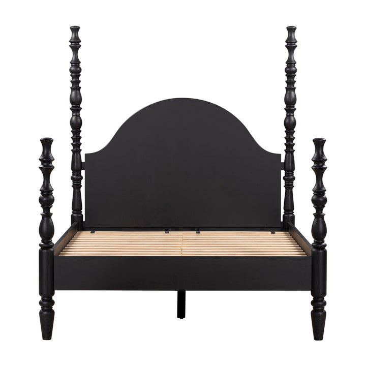 Rosalie Black Ash Bed - Queen