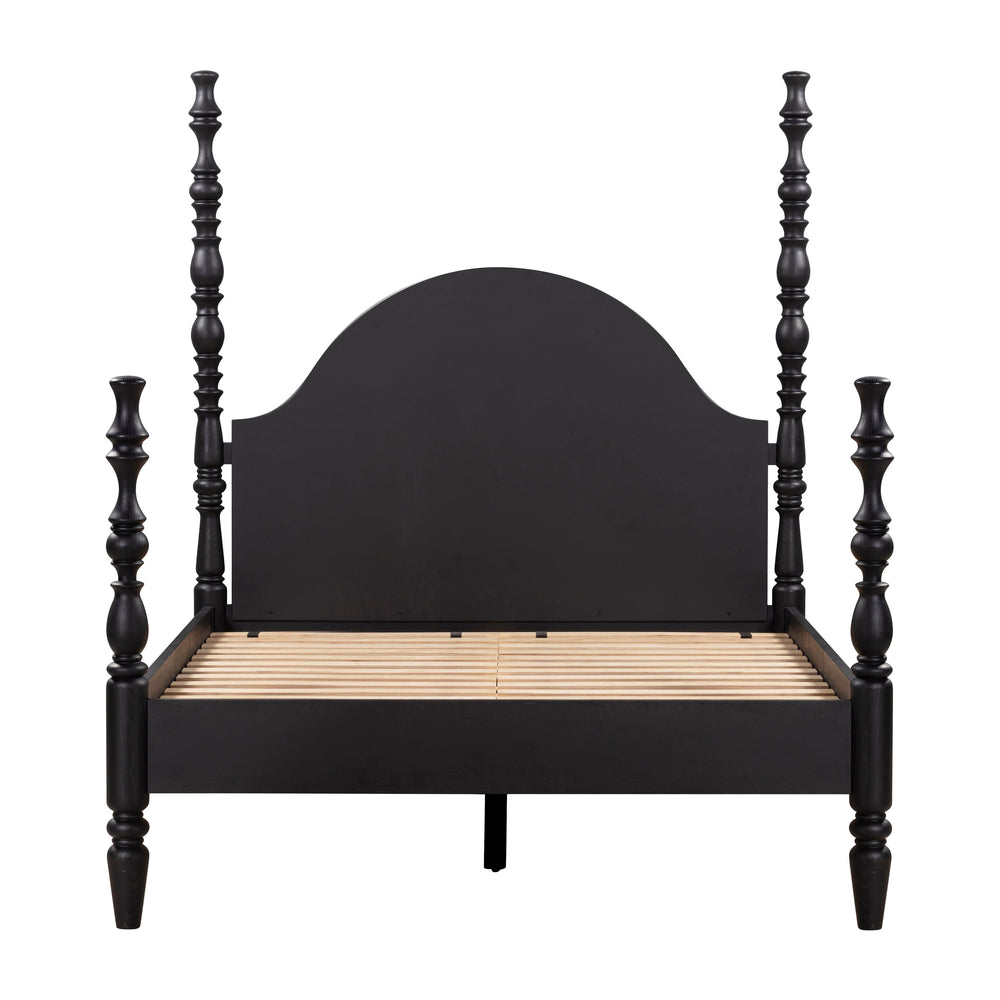 Rosalie Black Ash Bed - Queen