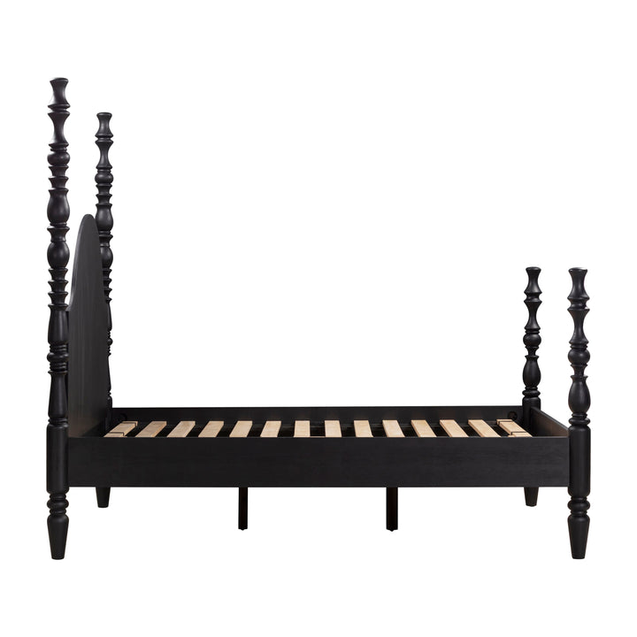 Rosalie Black Ash Bed - Queen