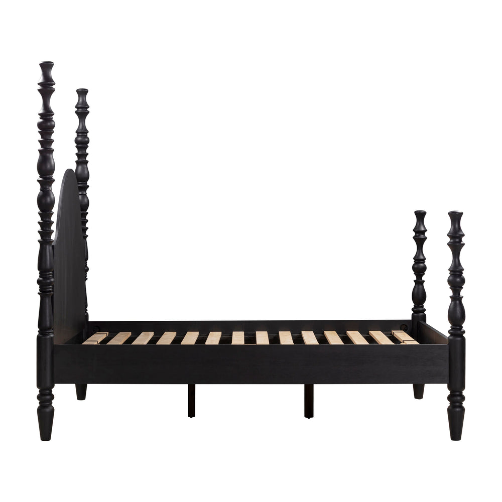 Rosalie Black Ash Bed - Queen