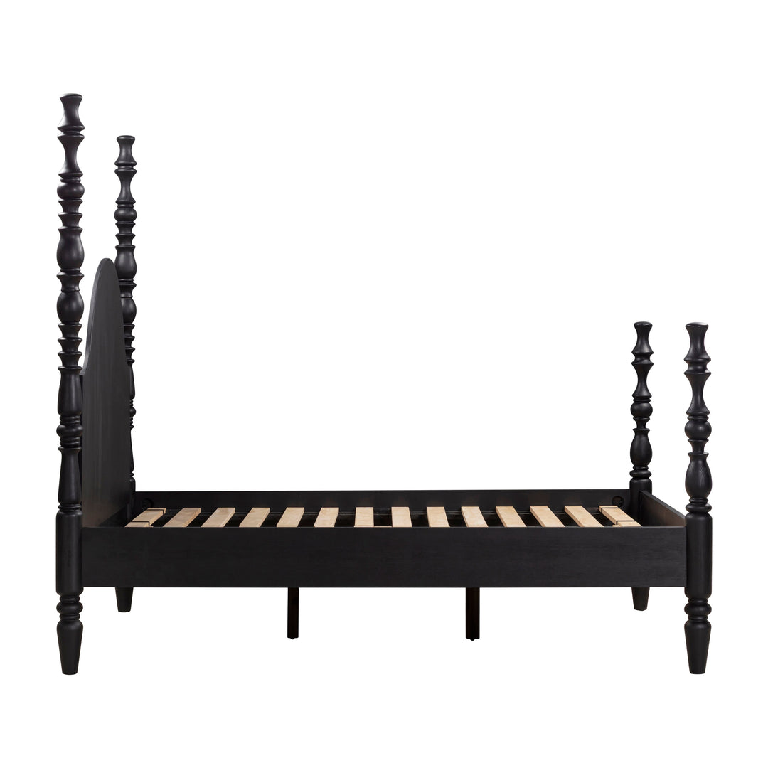 Rosalie Black Ash Bed - Queen