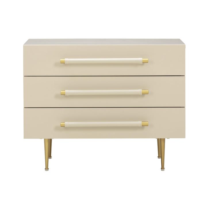 Trident 28" 3-Drawer Nightstand