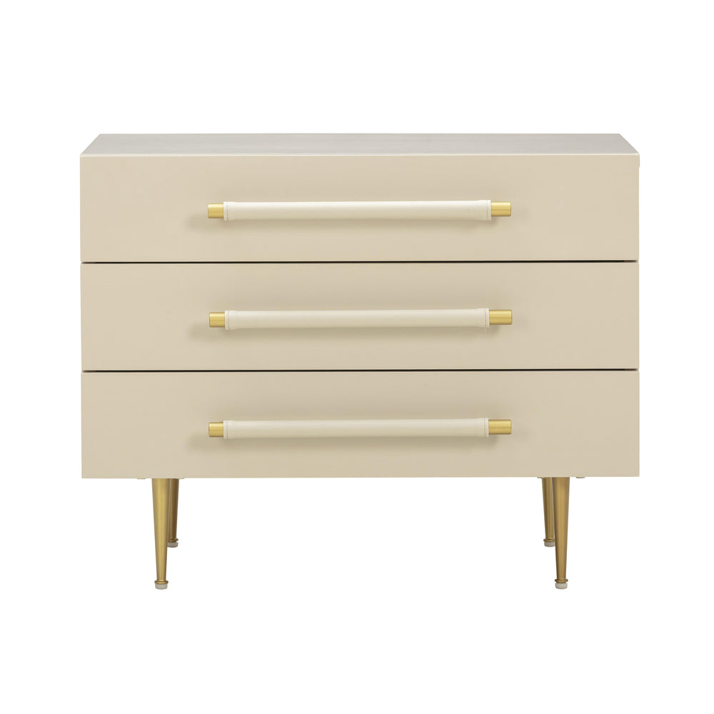 Trident 28" 3-Drawer Nightstand