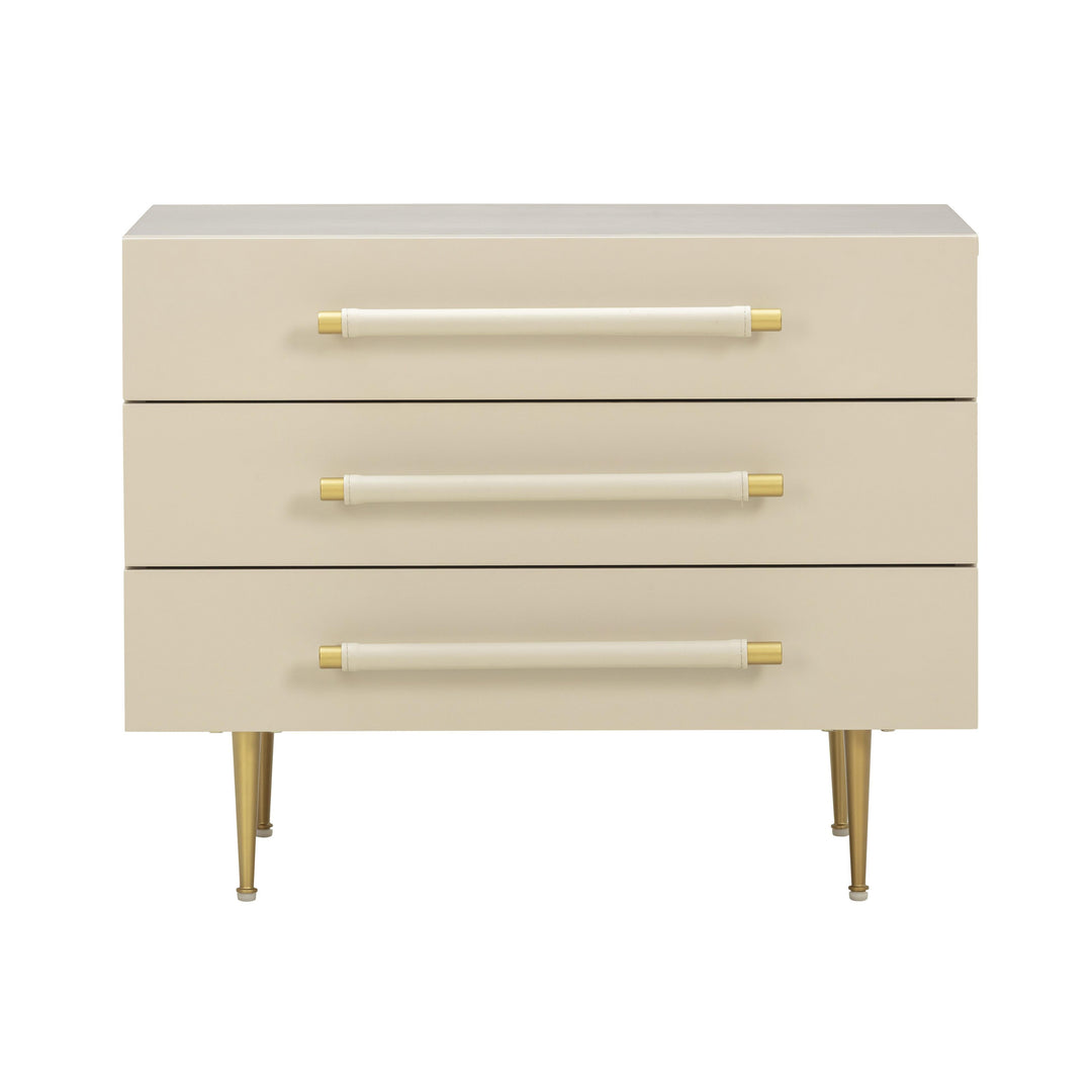 Trident 28" 3-Drawer Nightstand