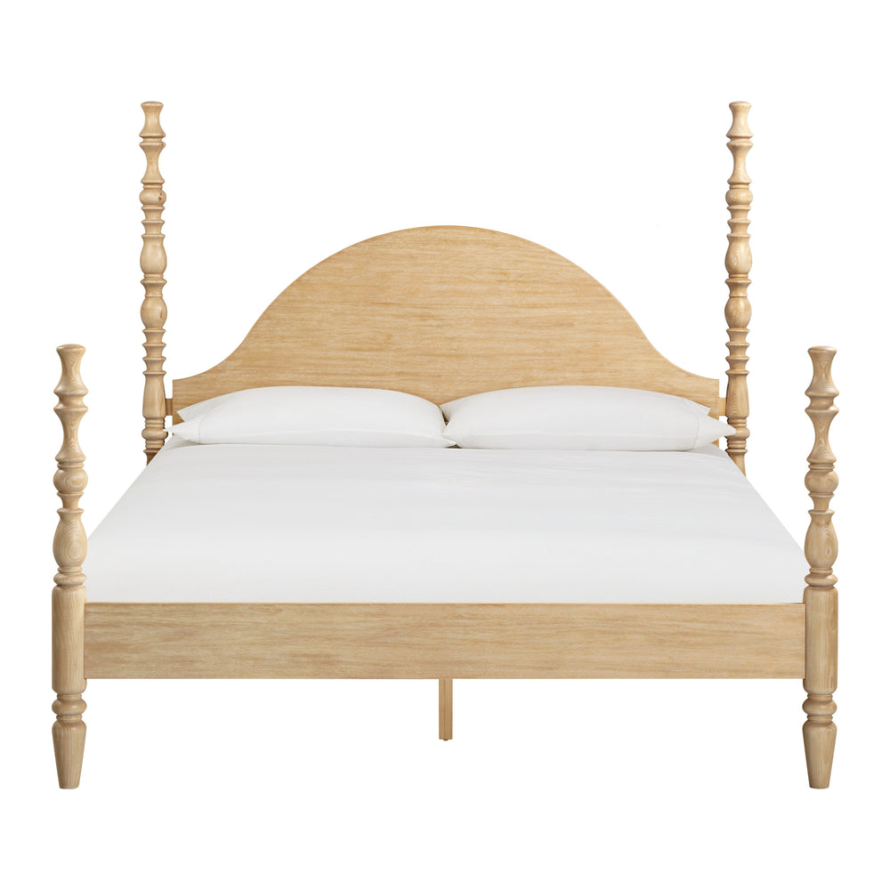 Rosalie Natural Ash Bed - King