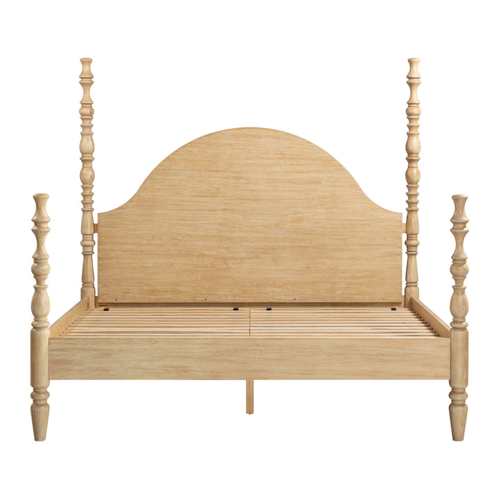 Rosalie Natural Ash Bed - King