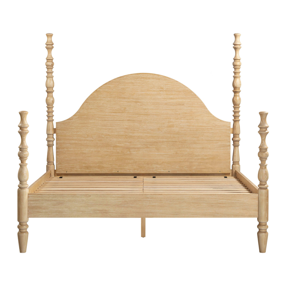 Rosalie Natural Ash Bed - King