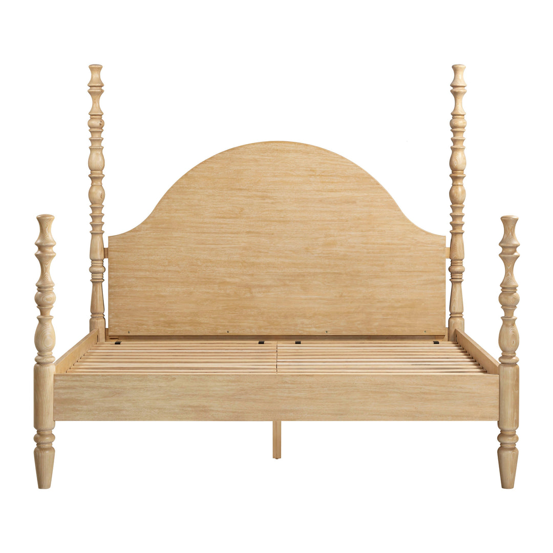Rosalie Natural Ash Bed - King