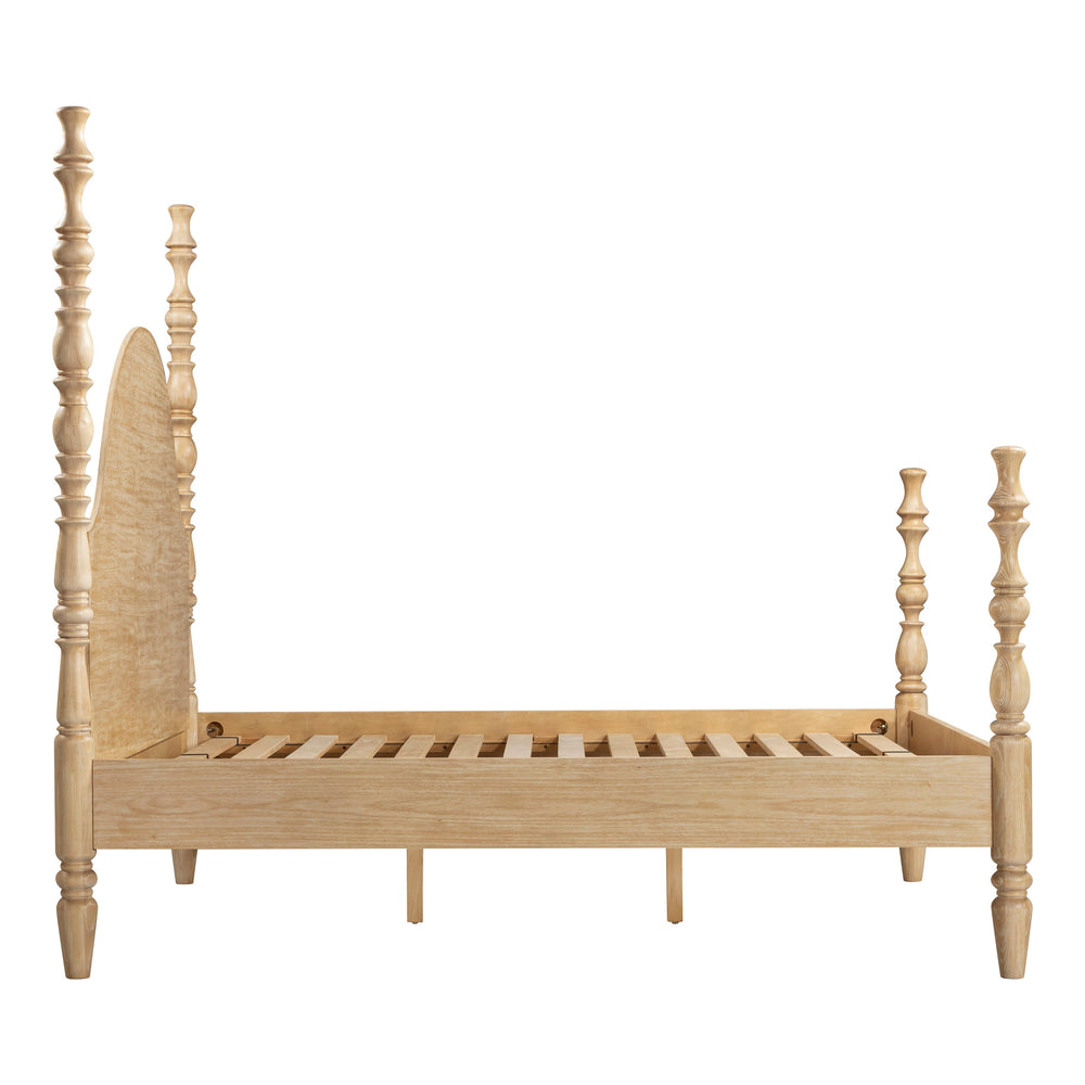 Rosalie Natural Ash Bed - King