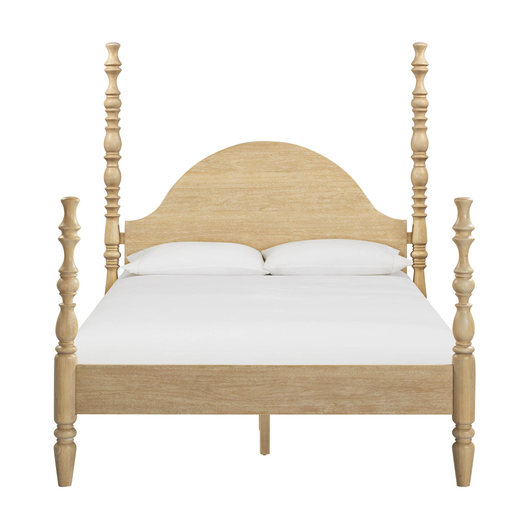 Rosalie Natural Ash Bed - Queen