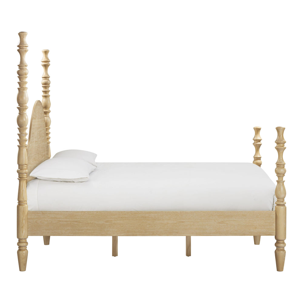 Rosalie Natural Ash Bed - Queen
