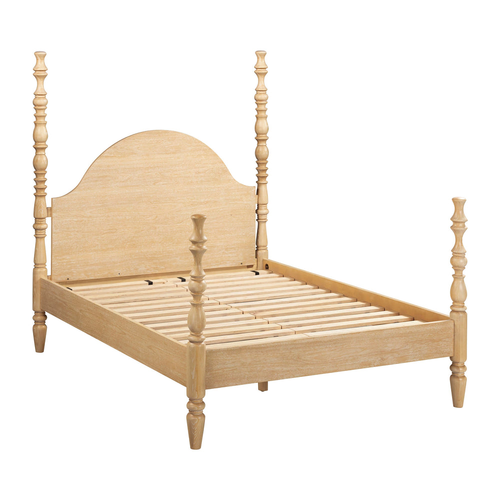 Rosalie Natural Ash Bed - Queen