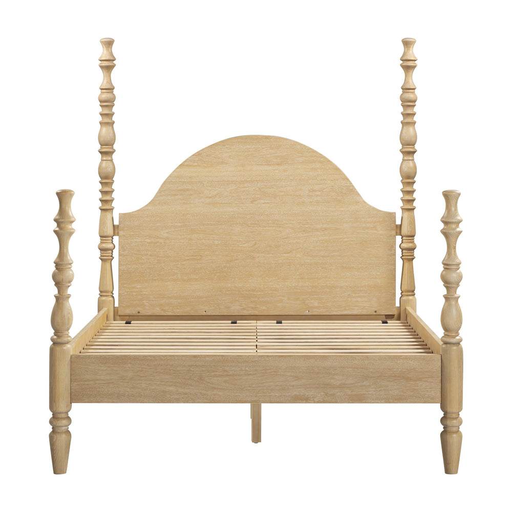 Rosalie Natural Ash Bed - Queen