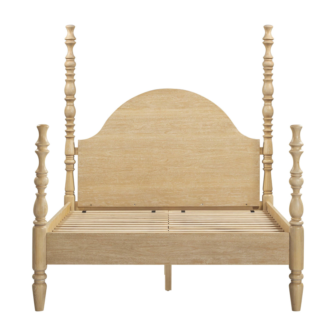 Rosalie Natural Ash Bed - Queen