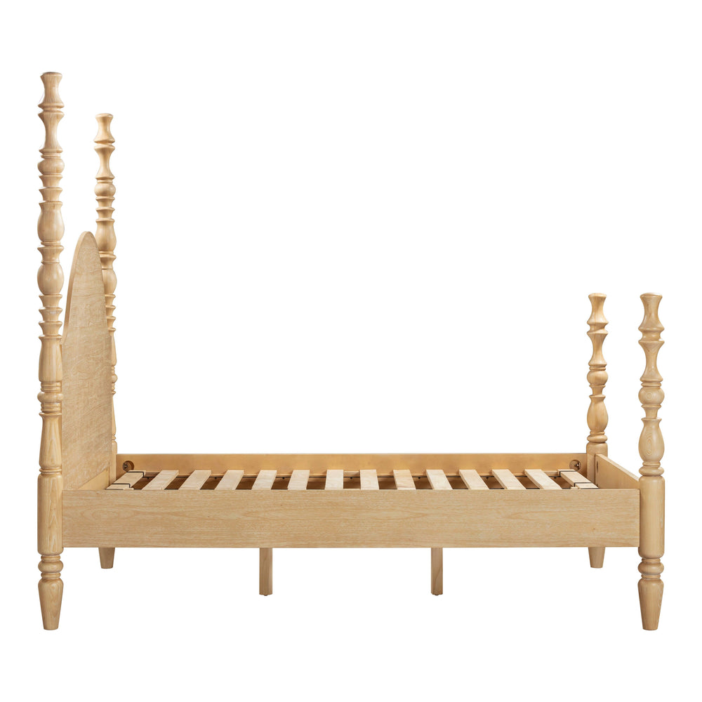 Rosalie Natural Ash Bed - Queen