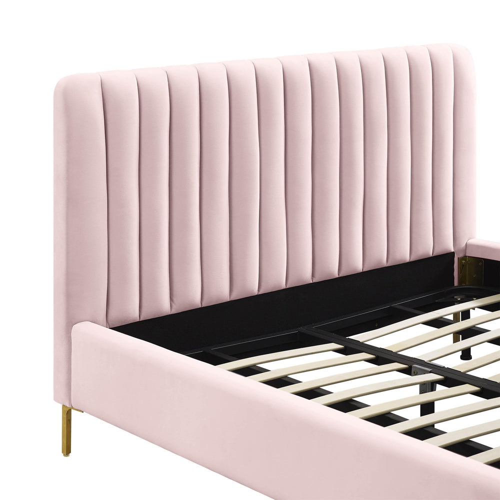 Angela Performance Velvet Bed