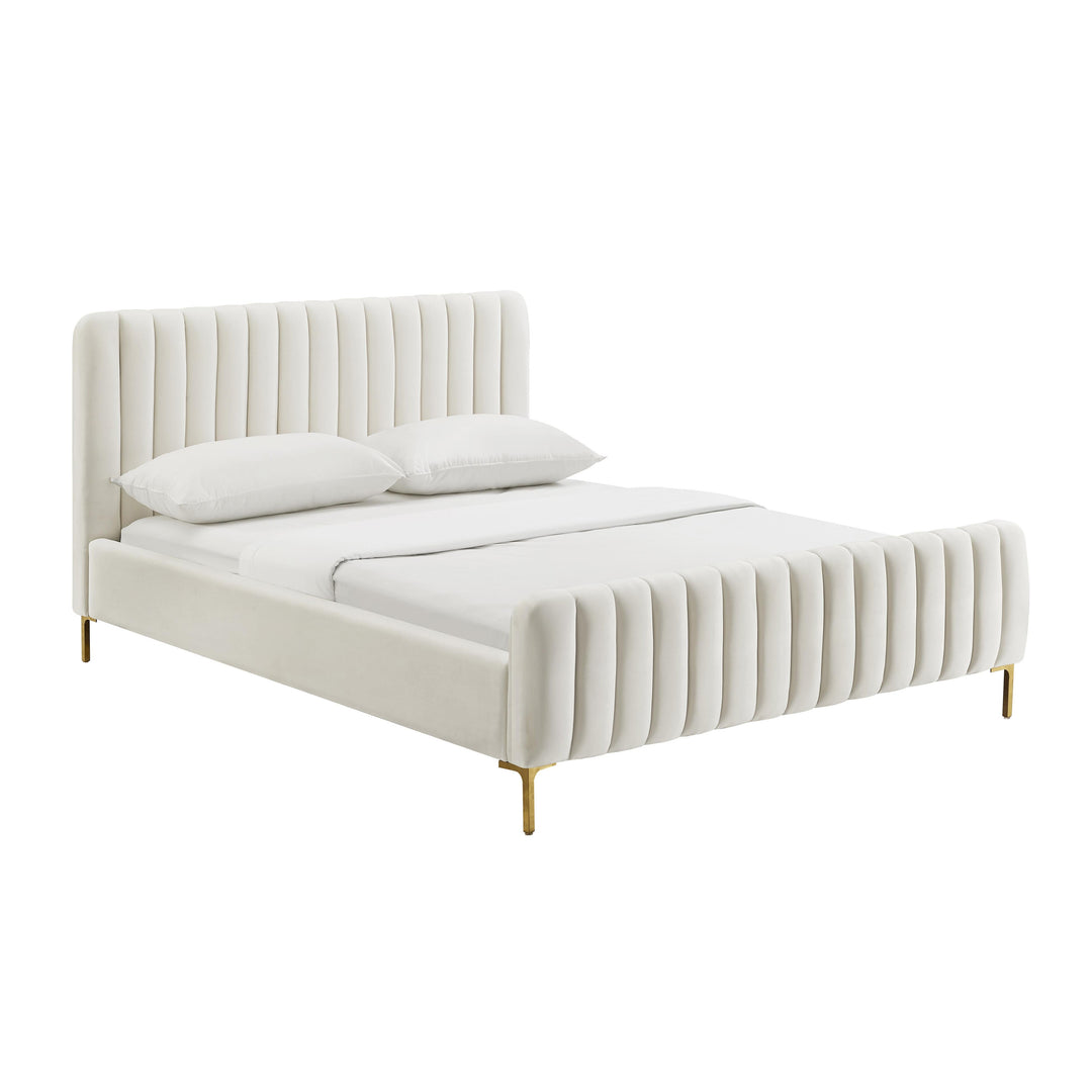 Angela Performance Velvet Bed