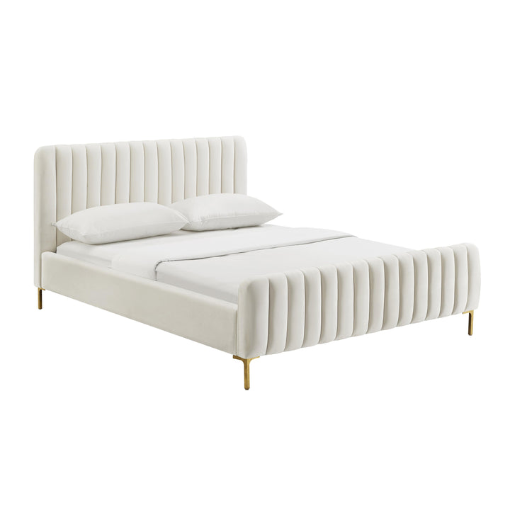 Angela Performance Velvet Bed