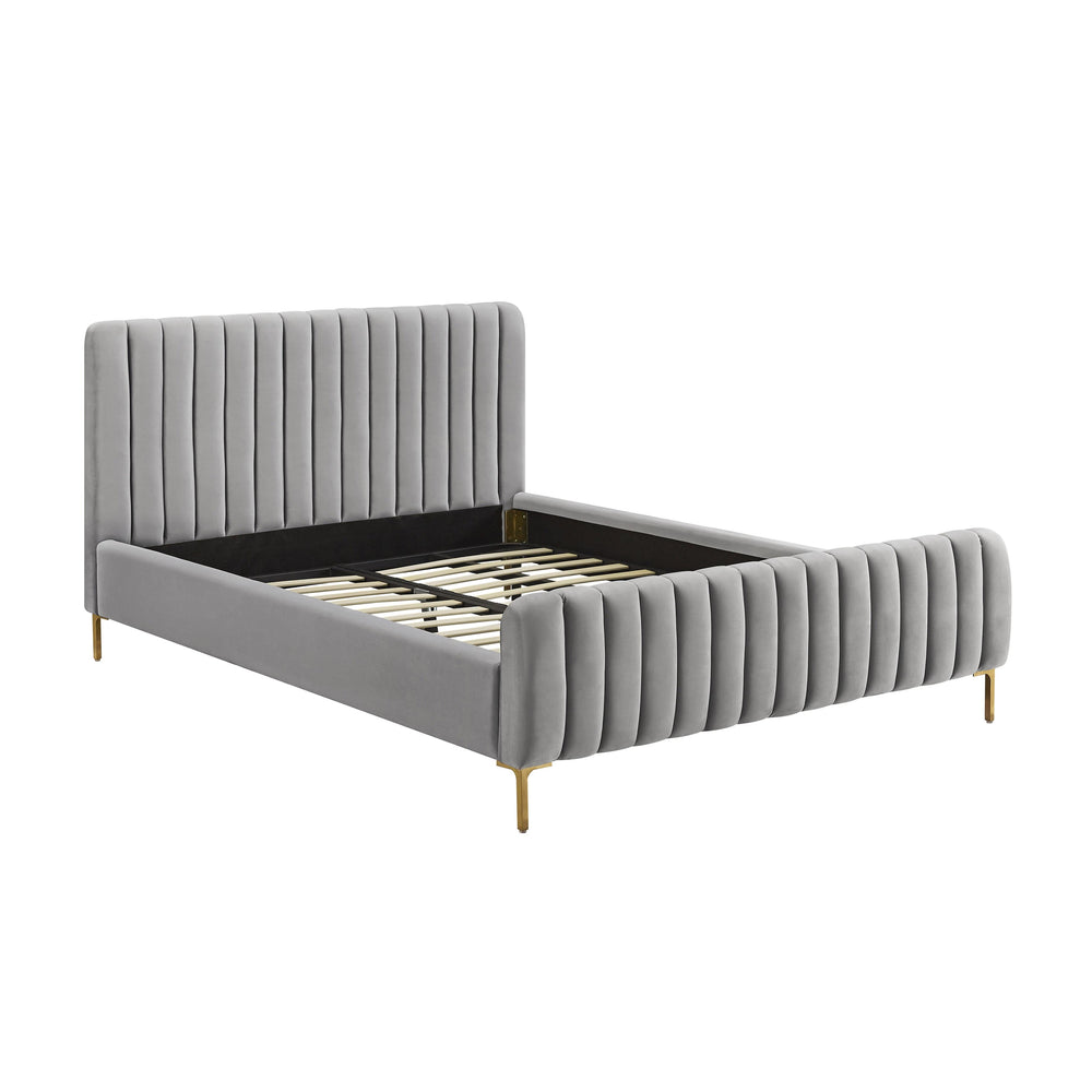 Angela Grey Performance Velvet Bed - Full