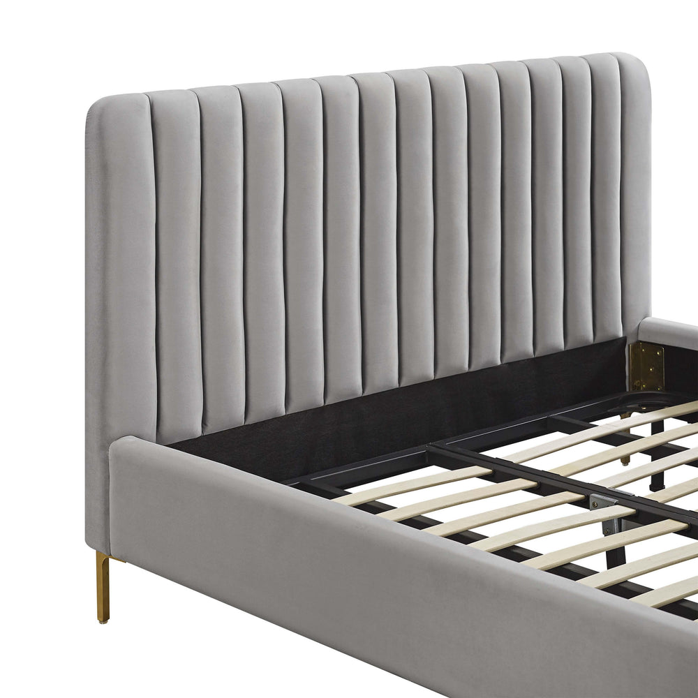 Angela Grey Performance Velvet Bed - Full