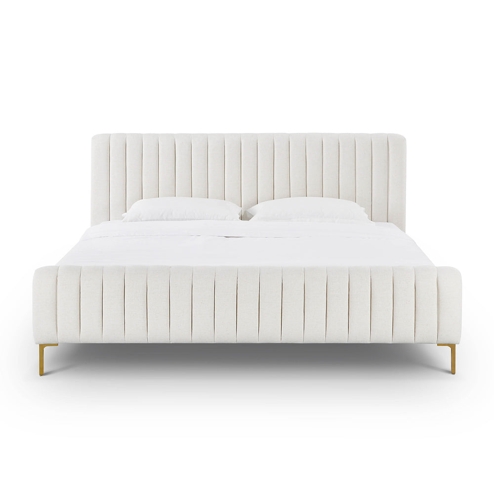 Angela Upcycled Performance Linen Bed