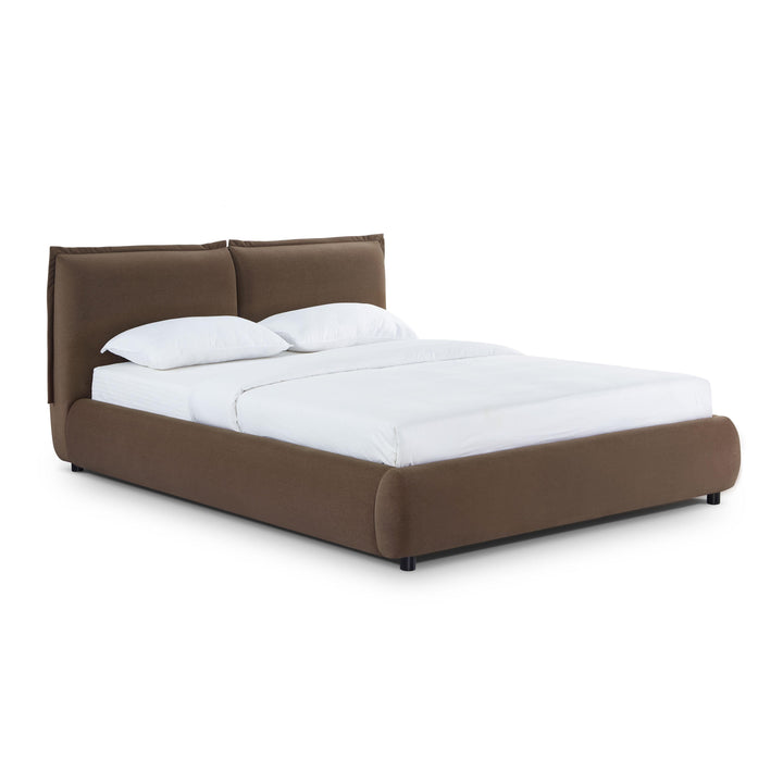 Mel Performance Faux Mohair Velvet Bed
