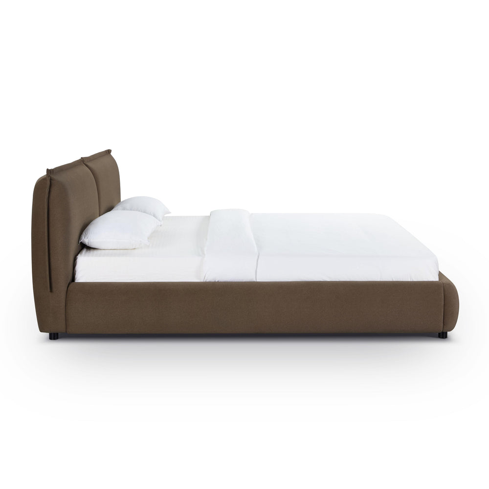 Mel Performance Faux Mohair Velvet Bed