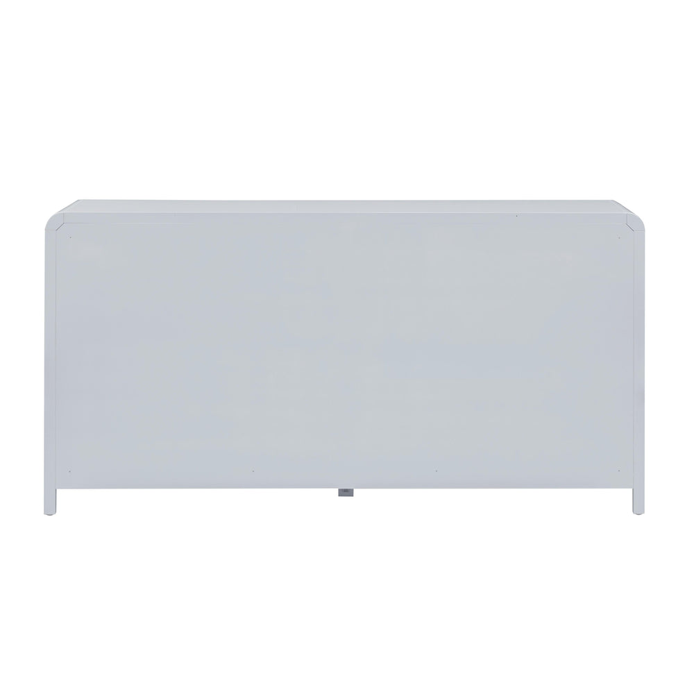 Patty 62" Rattan 6 Drawer Dresser