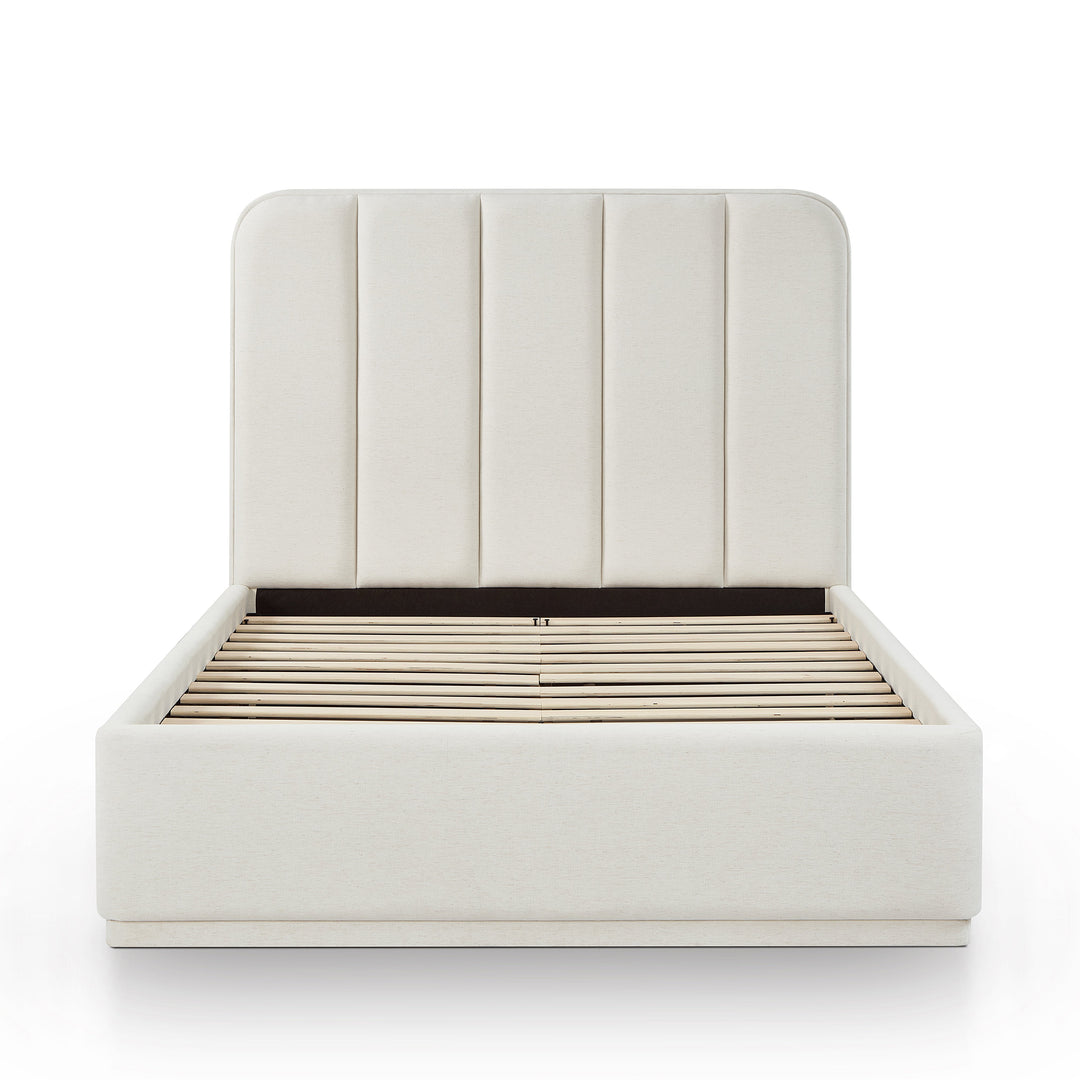 Parker Cream Performance Chenille Bed - Queen