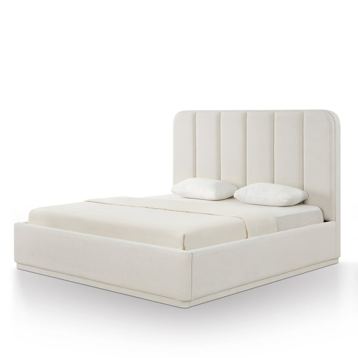 Parker Cream Performance Chenille Bed - King