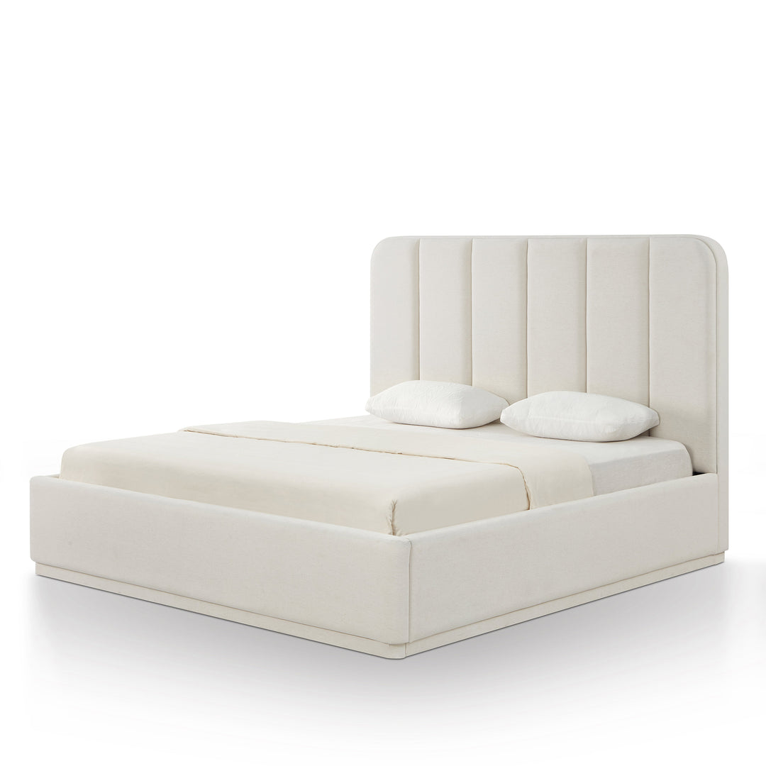 Parker Cream Performance Chenille Bed - King