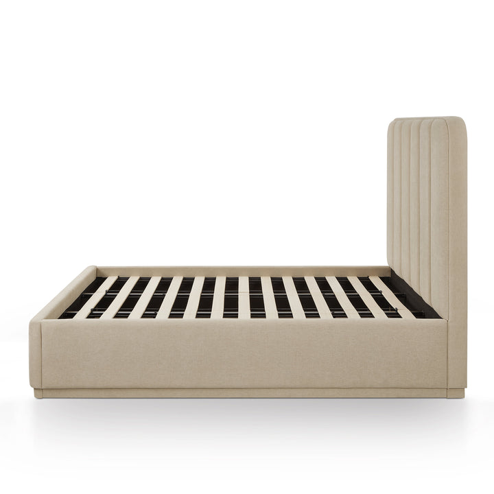 Parker Tan Performance Chenille Bed - Queen