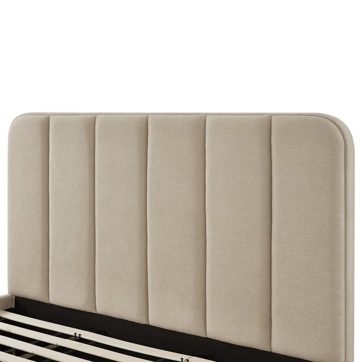 Parker Tan Performance Chenille Bed - King
