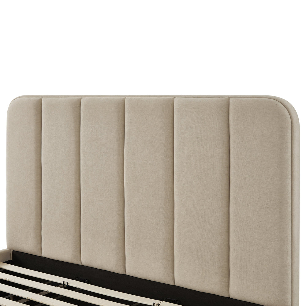 Parker Tan Performance Chenille Bed - King