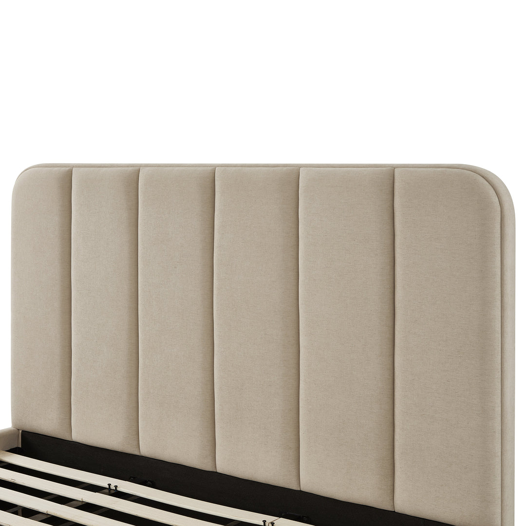 Parker Tan Performance Chenille Bed - King