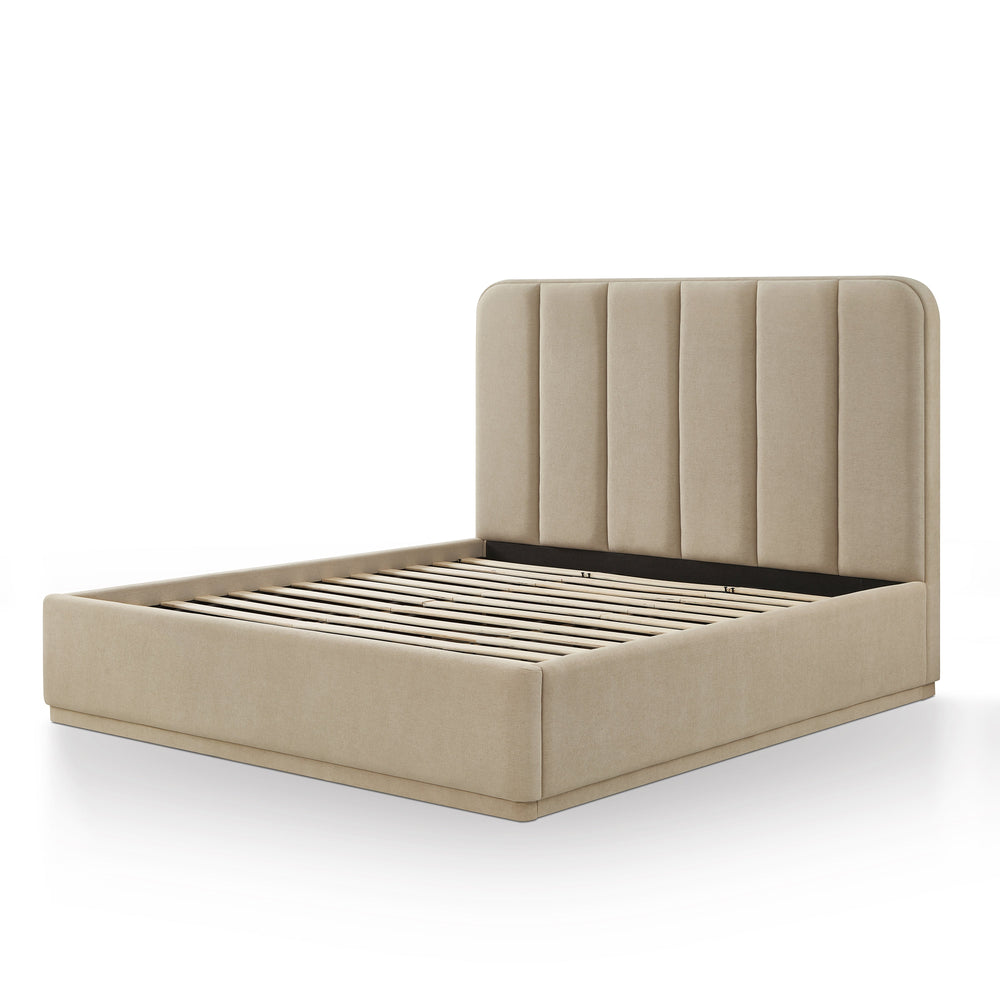 Parker Tan Performance Chenille Bed - King