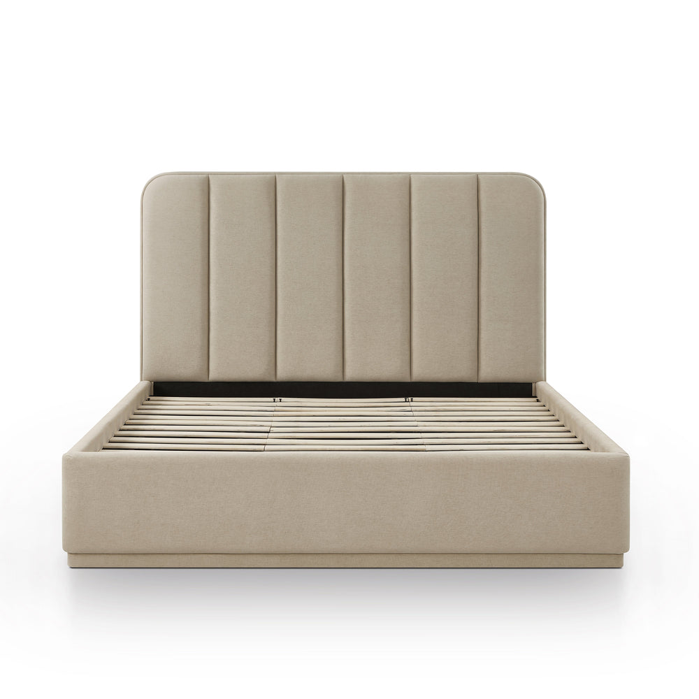 Parker Tan Performance Chenille Bed - King