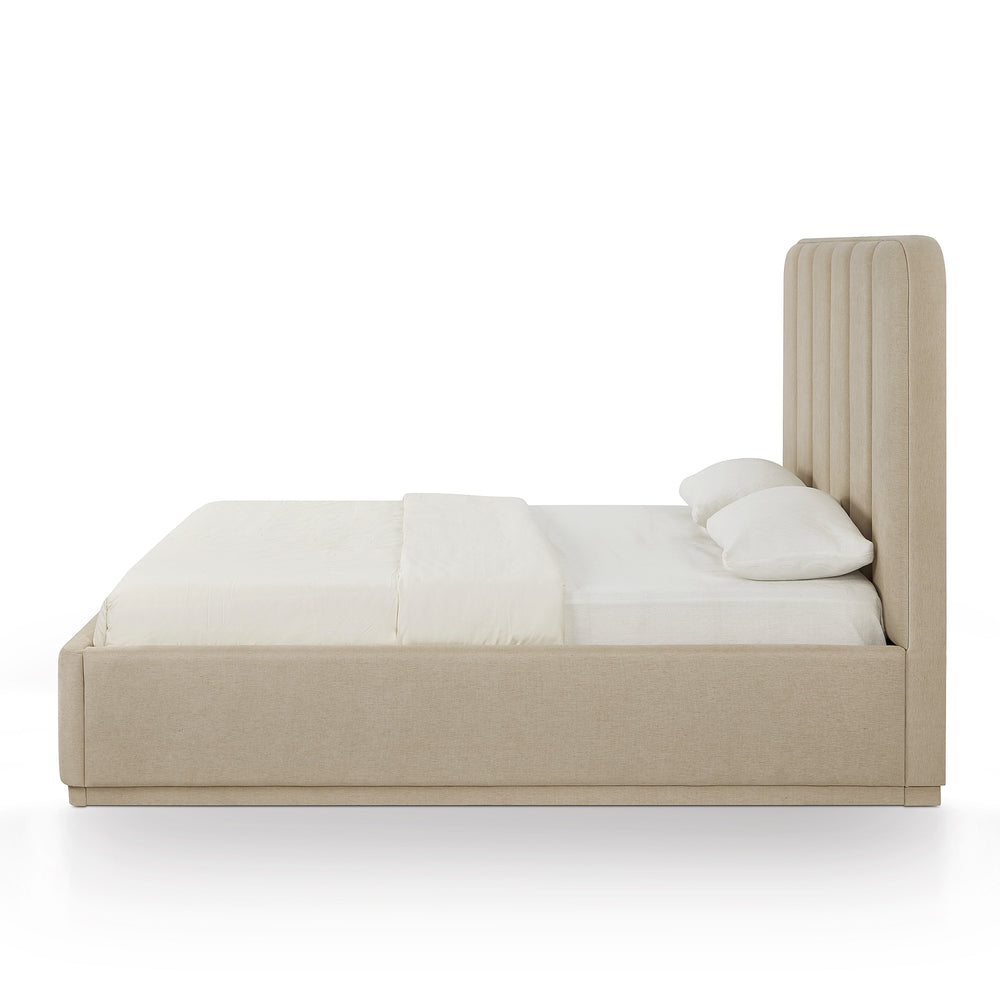 Parker Tan Performance Chenille Bed - King