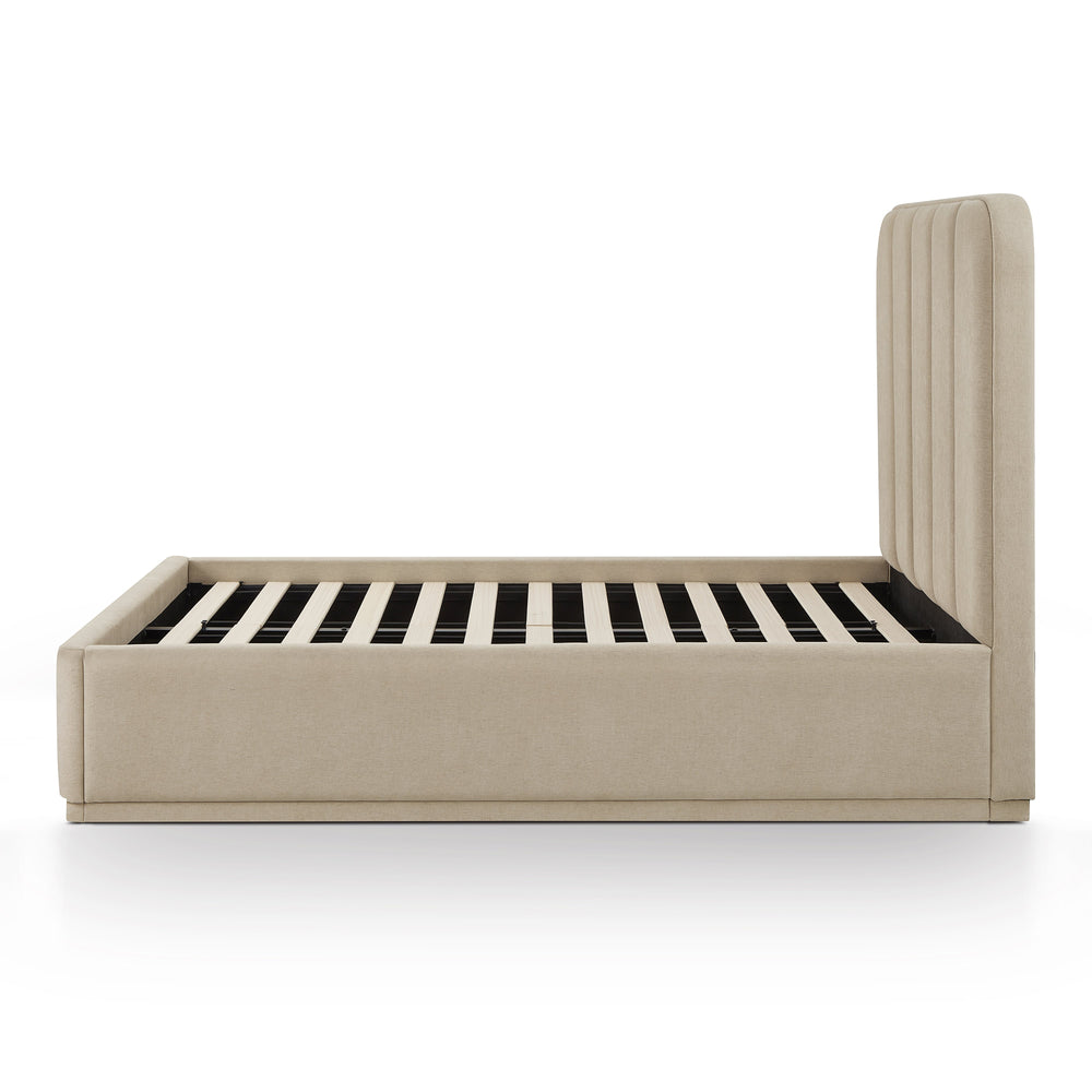 Parker Tan Performance Chenille Bed - King