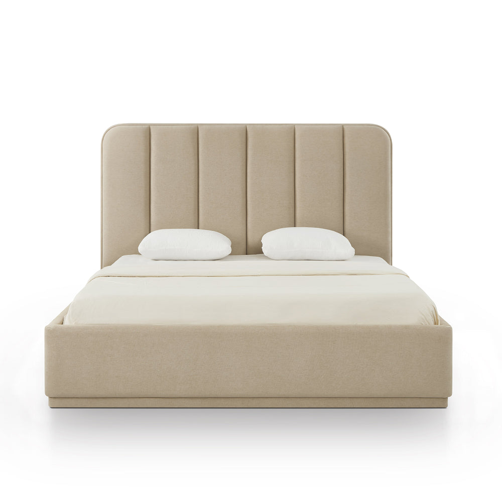 Parker Tan Performance Chenille Bed - King