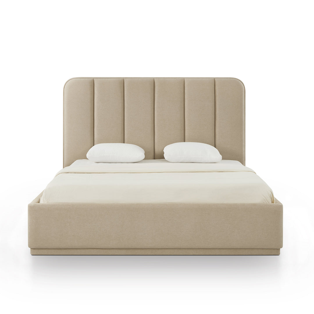 Parker Tan Performance Chenille Bed - King