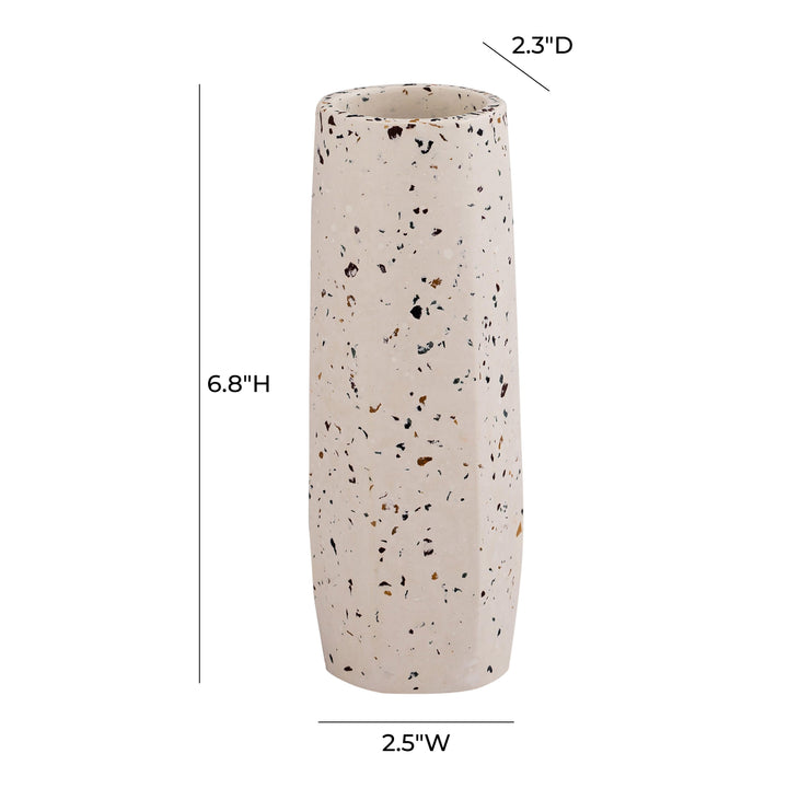 Terrazzo Concrete Vase - Small