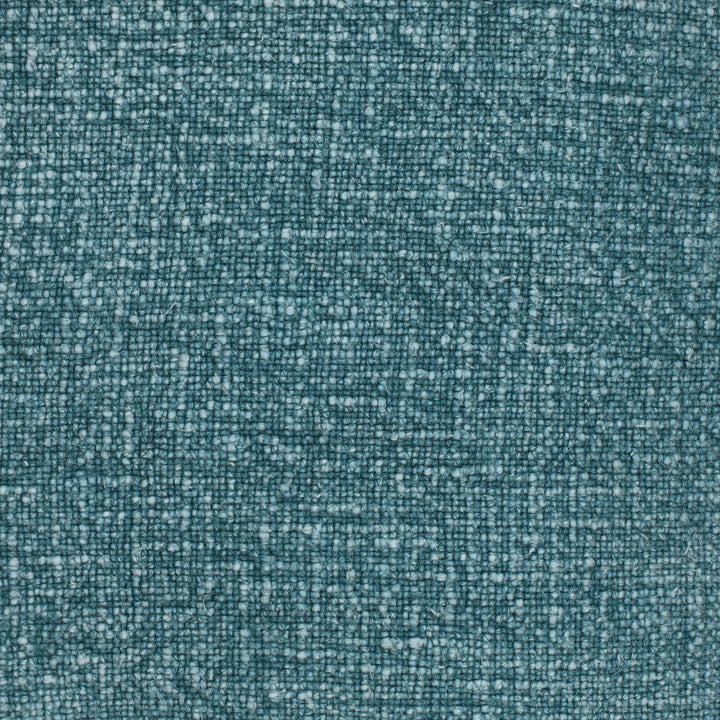 Stone 21" Washed Cotton Tasseled Square Throw Pillow Cover - Blue / With Insert