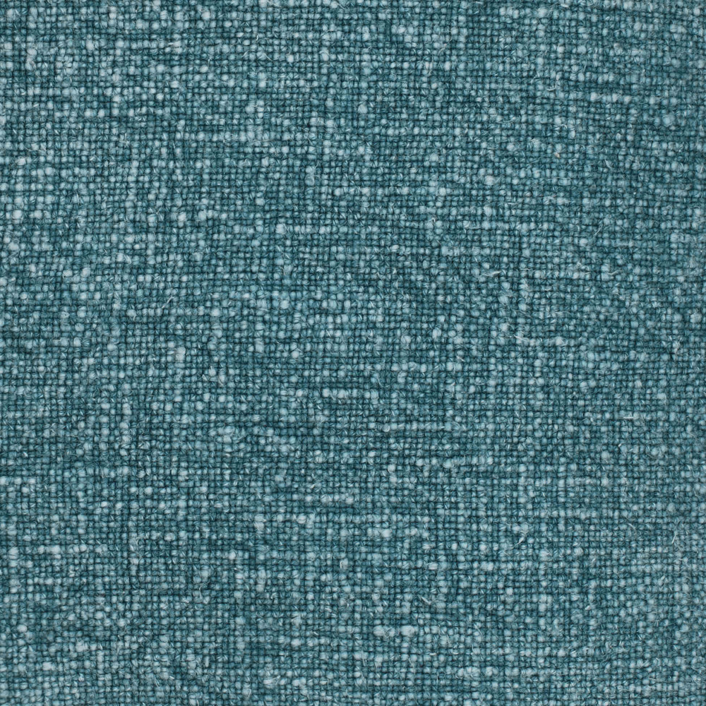 Stone 21" Washed Cotton Tasseled Square Throw Pillow Cover - Blue / With Insert