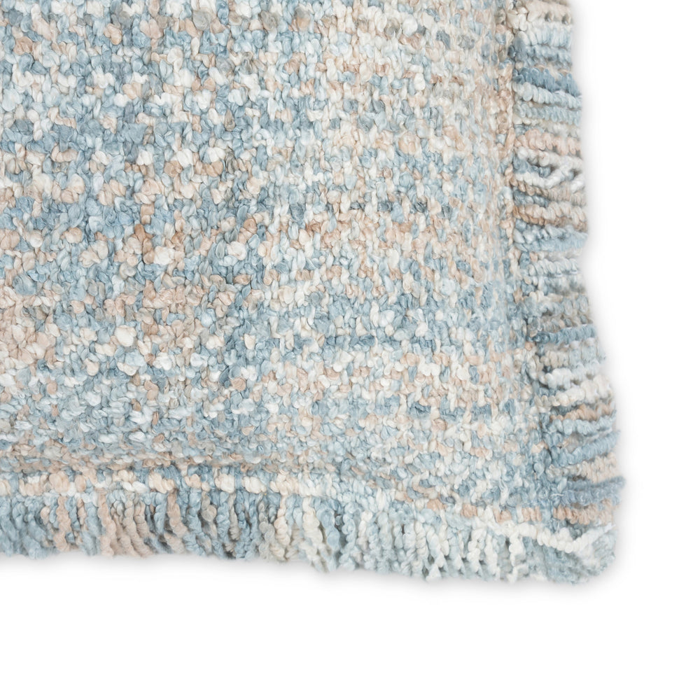 Frazzle 22.5" Textured Square Throw Pillow Cover - Multi / With Insert
